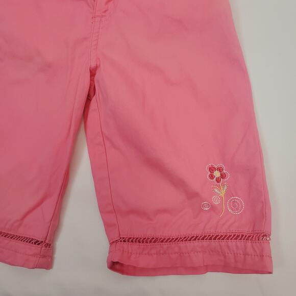 Y2k Vintage Cherokee by Target 2t Girls Floral Top Pink Pants Set Outfit DEFECTS - Picture 6 of 9